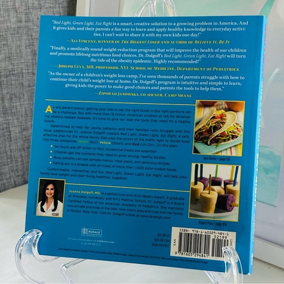 Red Light, Green Light, Eat Right Hardcover Kids Cookbook Healthy Recipe Book - Picture 8 of 8